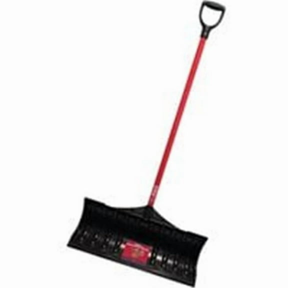 Piazza Snow Poly Pusher - Fiberglass Handle - 27 In.
