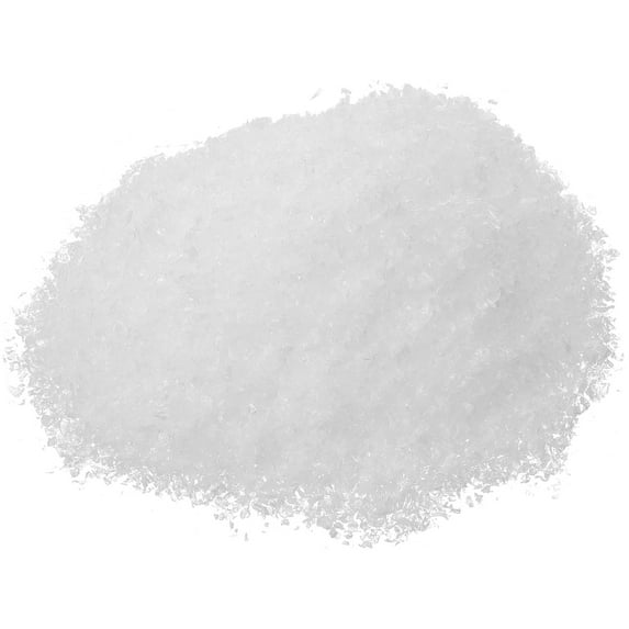 Snow Powder Decoration for Christmas Tree Artificial White Plastic