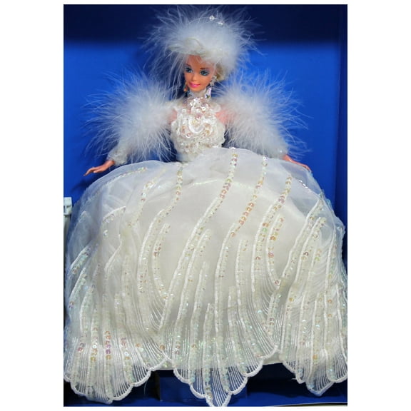 Snow Princess Barbie Doll Enchanted Seasons Collection Blonde 1994 Mattel 11875