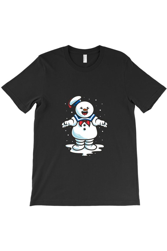 Snow Puft Man Snowman Themed Funny Christmas Holiday Sci-Fi Graphic Fun G32952 Unisex T-Shirt, Up to Size 5XL