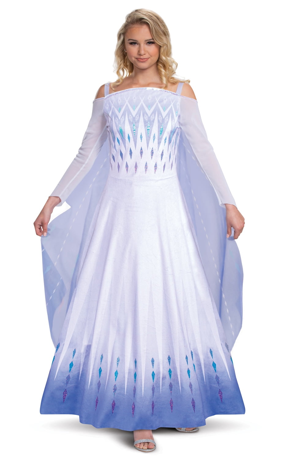 Frozen 2 Elsa Disguise Disney Classic Girl's Halloween Fancy-Dress