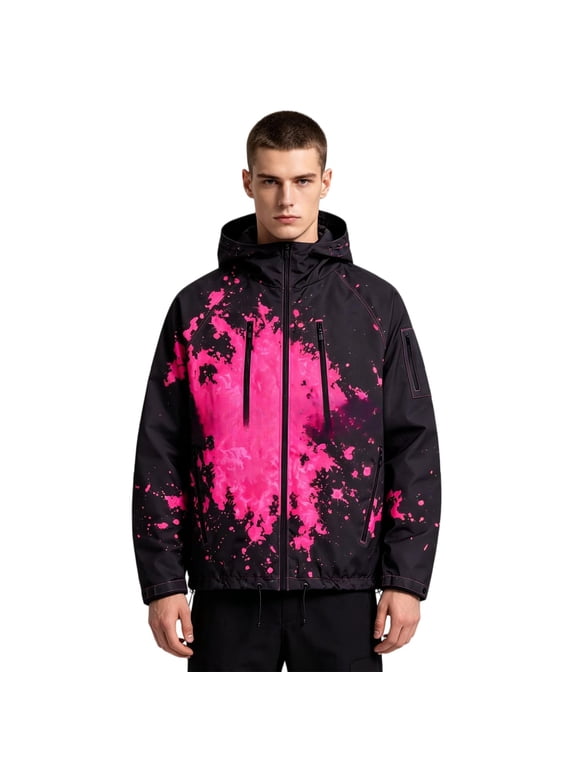 Snow Reactive Jacket for Men, Color Changing for Skiing, Snowboarding and Outdoor Adventures