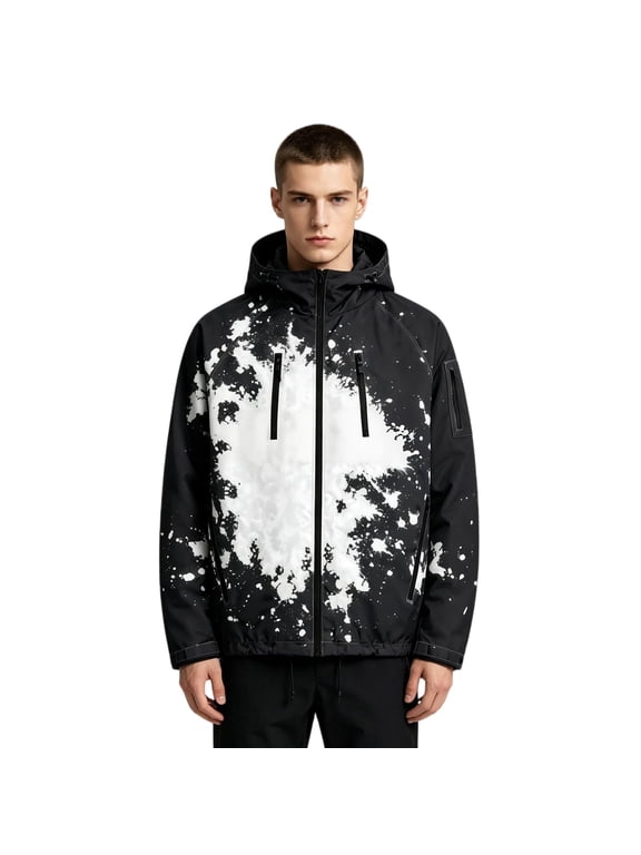 Snow Reactive Jacket for Men, Color Changing for Skiing, Snowboarding and Outdoor Adventures