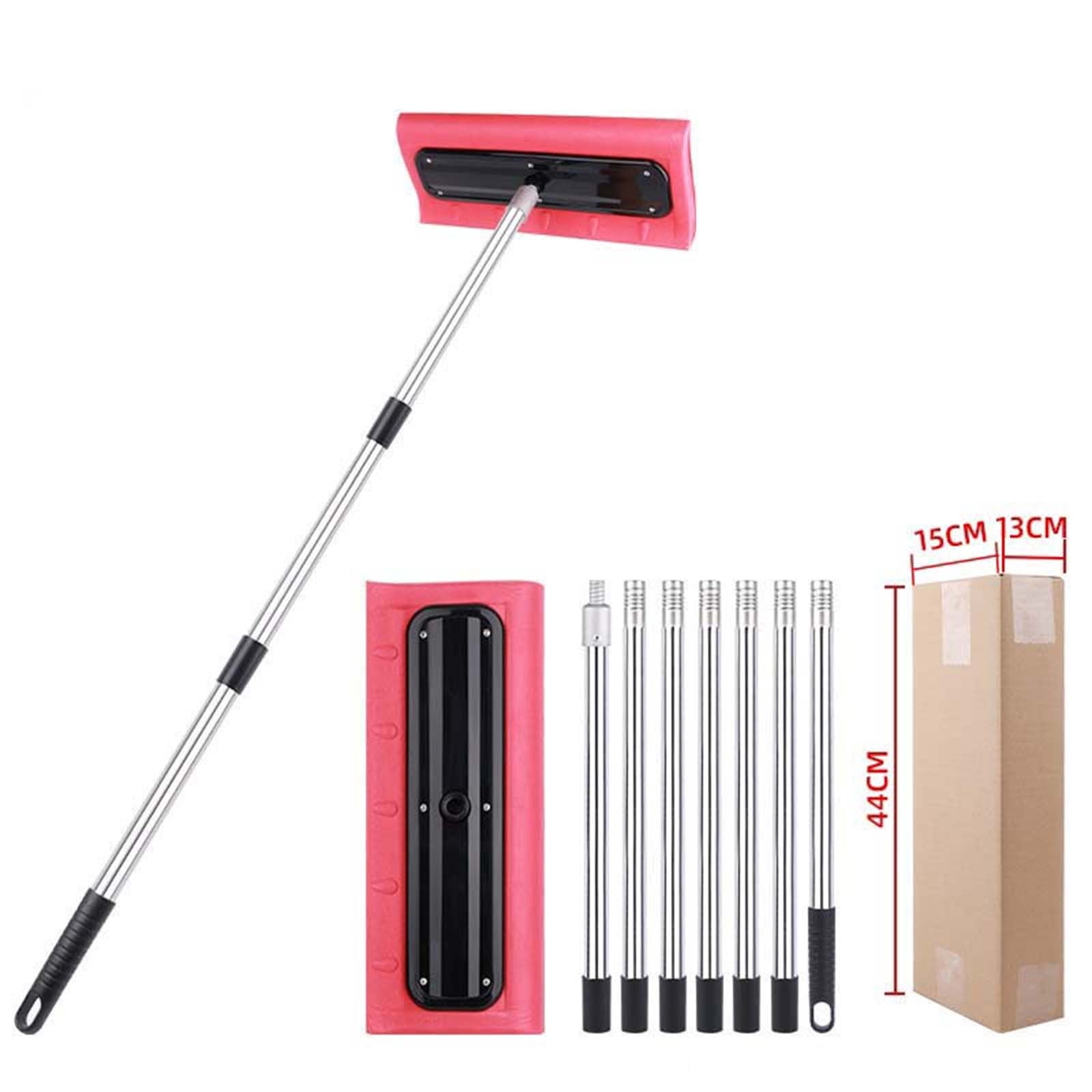 Snow Roof Rake with Non-Scratch Foam Scraper - Ideal for Roof and Car ...