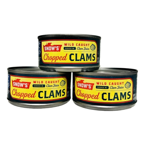 Snow,S Bumble Bee Chopped Clams In Clam Juice 6.5Oz (3 Pack)