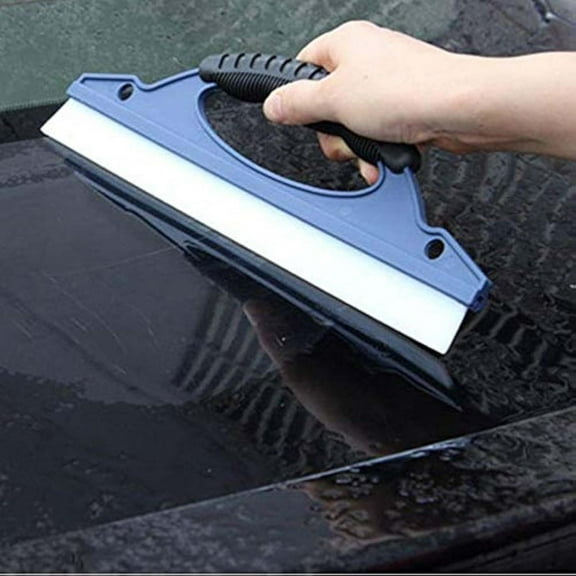 Snow Scraper for Car,Car Ice Scraper,D Shaped Bow Design Household Glass Wiper Durable Window Cleaner for Car Home Office Easy to Use Gentle Surfaces Essential Cleaning Tool(S)