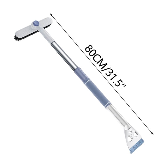 Snow Scraper with Brush for Car 3 In 1 Window Cleaning Scraper, Snow Scrapers Shaping Tools Ice Removal Tools for Vehicles Truck SUV Car Windshield