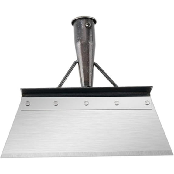 Snow Shovel Ice Chopper: Ice Scraper for Driveway, Walkways, and Roads, Garden Shovel for Lawn Edging and Weeding,Manganese Steel Ice Breaker Tool for Clearing Snow and Ice (8.27 x 4.33in)