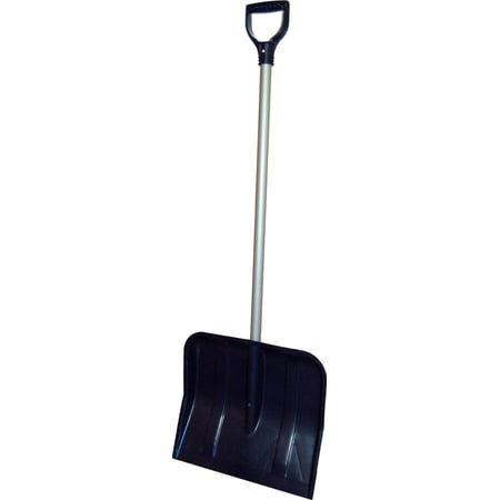 6-pack Rugg Path Master Select Snow Shovel 18 In Poly - Steel Shaft, Aluminum Blade - 6 Pack, Multicolor — Residential Use, Standard Application