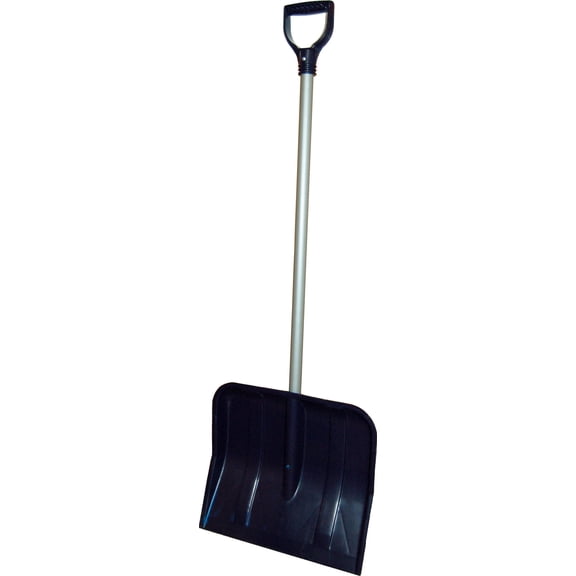 Rugg Path Master Select Snow Shovel 18 In Poly - Steel Shaft, Aluminum Blade - 6 Pack, Multicolor