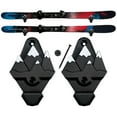 thumbnail image 1 of Snow Ski Wall Mounts with Hooks, Snow Skis Rack, Wall Art, I3P (B&W), 1 of 7