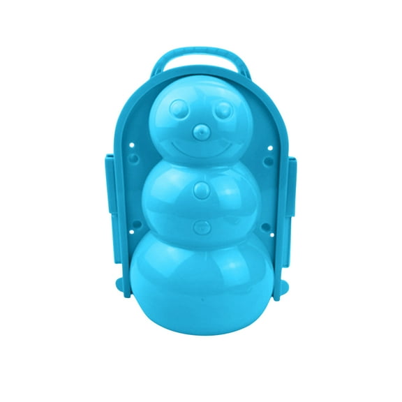 Snow Snowball Maker Clip, Shaped Maker, Snow Sand Tool, Creatives Sand, Snow Filled Modeling Molds, Lightweight and Durables(Blue)