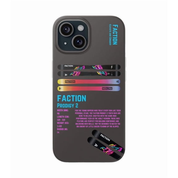 Snow Sports Faction Prodigy 2 Skiing Heavy-Duty Protective Case for iPhone 11-17