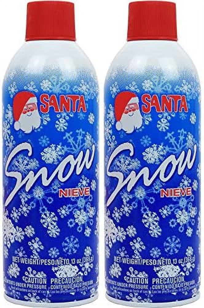 Snow Spray For Christmas Decoration Artificial Snow, 13 Oz Fake Snow Spray (Pack Of 2