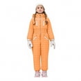 thumbnail image 1 of Snow Suit for Kids Toddler Boys Girls Bib Zip up Hooded Snowsuit Waterproof Winter Stand Collar Overalls with Pockets One Piece Ski Suits Warm Snowboarding Jumpsuits, 1 of 1