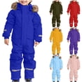 thumbnail image 1 of Snow Suit for Kids, Waterproof Winter One-Piece Snowsuit for Toddlers and Youth, Easy On/Off for Skiing & Snow Outdoor Snowboarding Ski Suits, 1 of 6