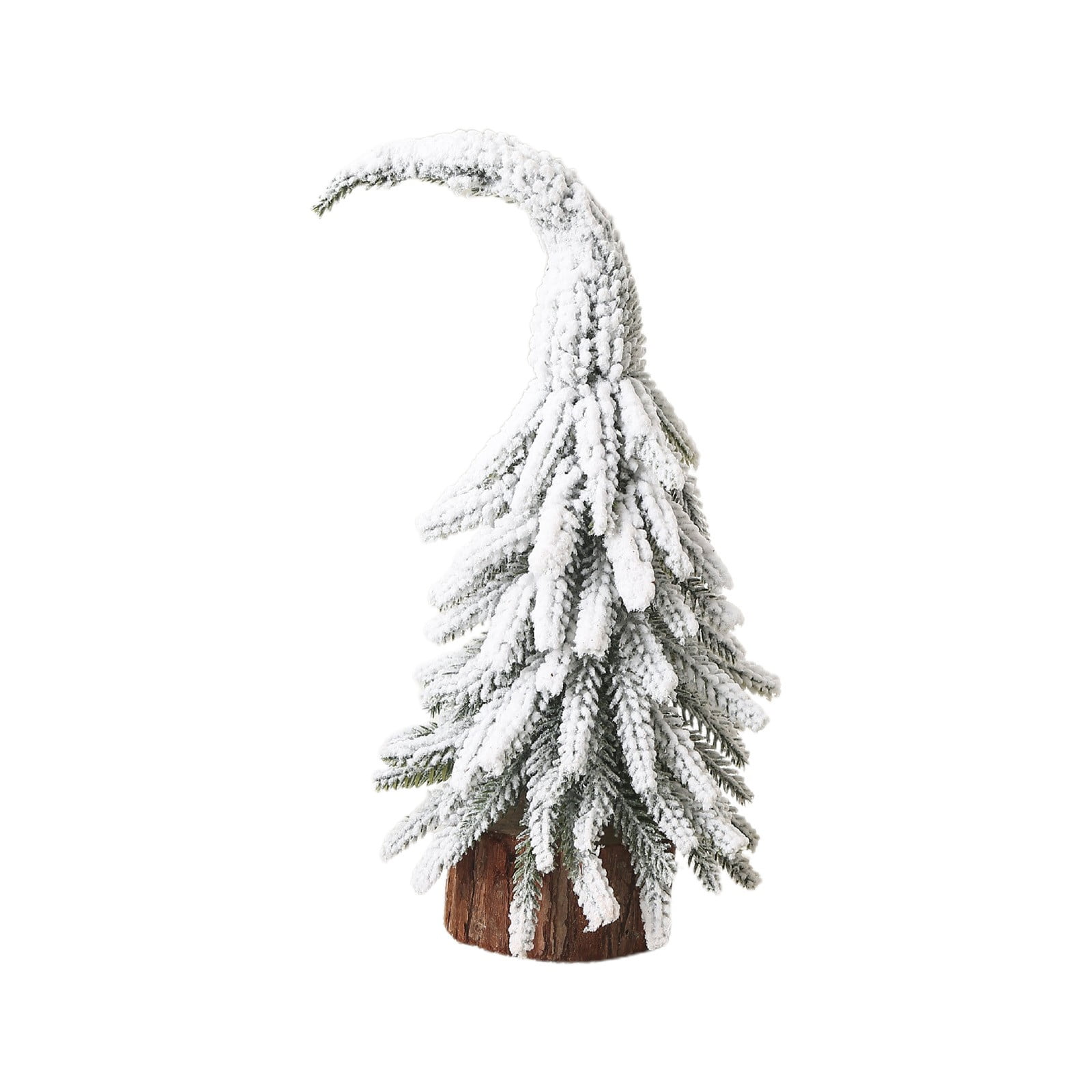 Snow Tabletop Christmas Trees, Snow Mini Tabletop Pine Trees with