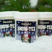 DecoArt Snow-Tex 2oz Faux Snow & Dimensional Texture Effect Paint for Art & Crafts