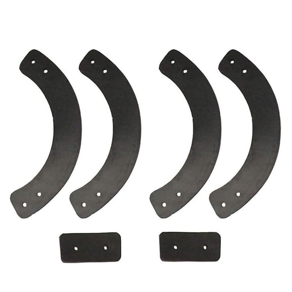 Snow Thrower Auger Set 753-04472 735-04033 735-04032 Snowblower Paddle For Enhancing Performances Easy Installation