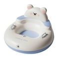 thumbnail image 1 of Snow Tube Sled - Inflatable Winter Sledding Toy With Handles 10ml, 1 of 6