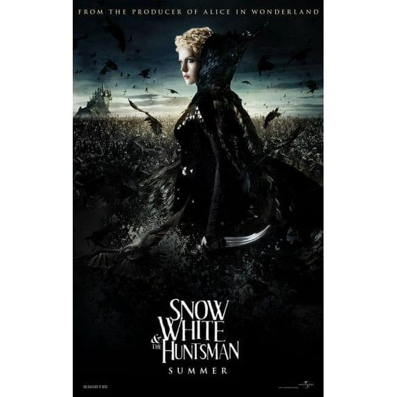 Snow White And The Huntsman Movie Poster 12x16 Print on Metal Sign 12in x 16in #101956 Square Adults Best Posters