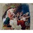 thumbnail image 1 of Snow White And The Seven Dwarfs, Artist Unknown Poster Print (24 x 36), 1 of 1