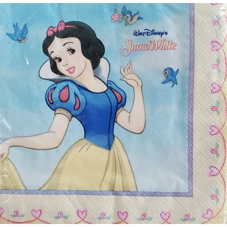 Snow White 'Blue Bird' Lunch Napkins (16ct)