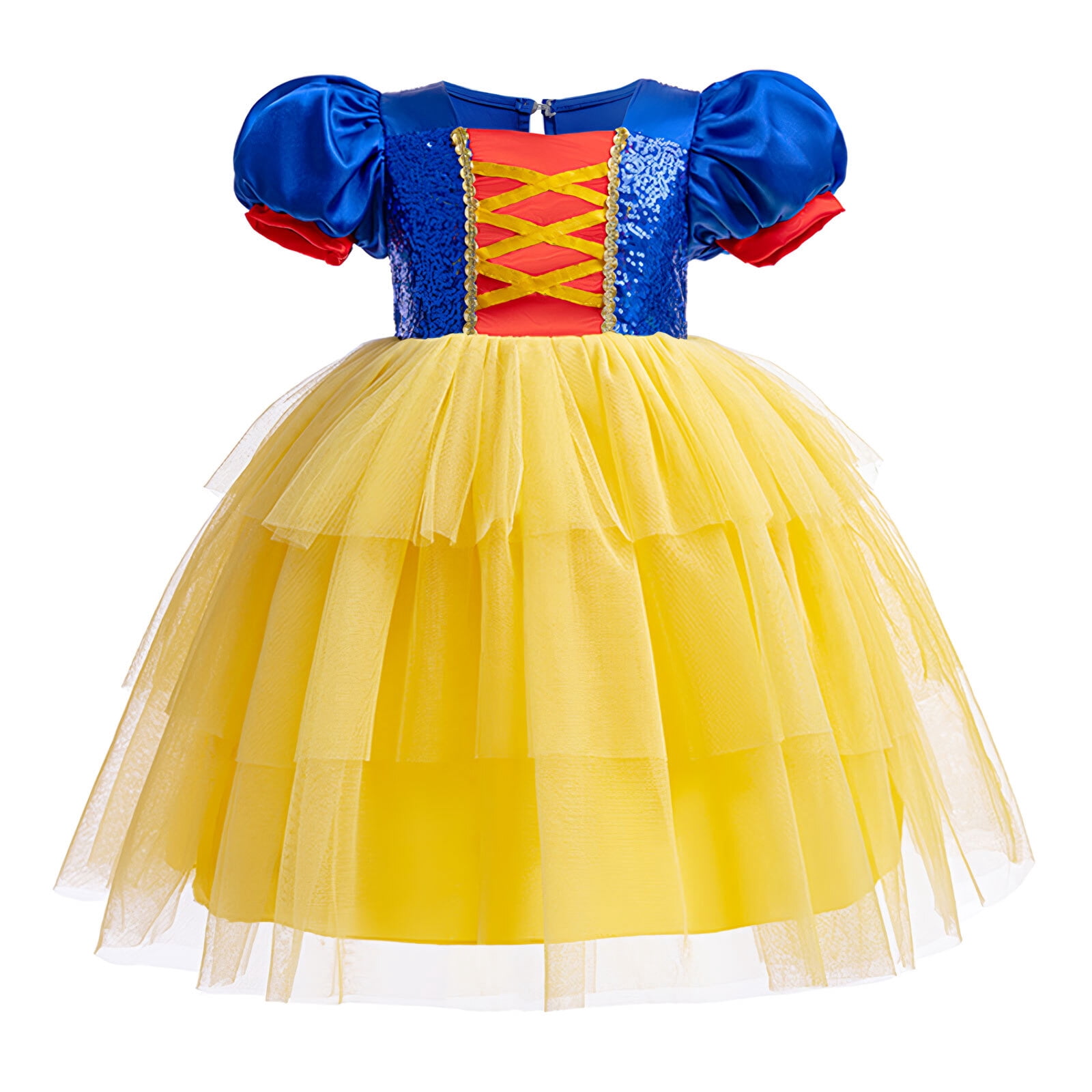 Ball Gowns Amazon India Girls Sequins Princess Dress Female Snow Cosplay  Fancy Outfit