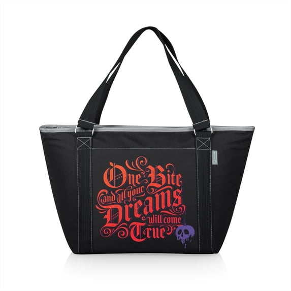 Oniva Snow White Evil Queen - Topanga 24-Can Insulated Cooler Tote Bag, Leakproof Soft Sided Cooler, Black