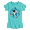 thumbnail image 1 of Snow White - Fearless Fair Brave True - Toddler And Youth Girls Fitted Short Sleeve Tee, 1 of 4