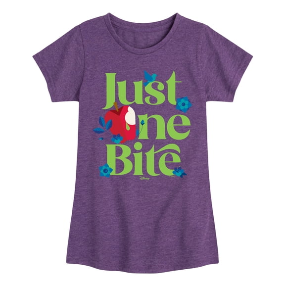 Snow White - Just One Bite - Toddler And Youth Girls Fitted Short Sleeve Tee