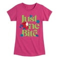 thumbnail image 1 of Snow White - Just One Bite - Toddler And Youth Girls Fitted Short Sleeve Tee, 1 of 4