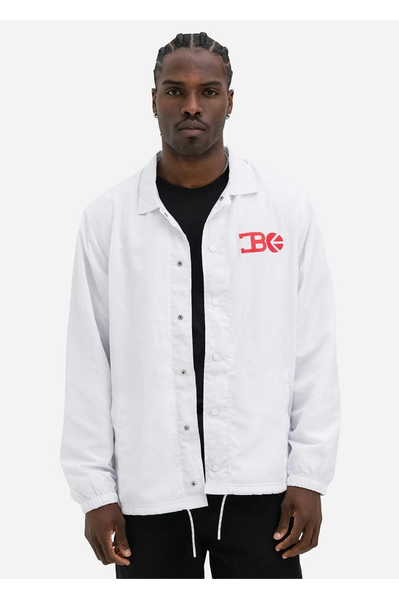 Snow White | Mens Coach Jacket