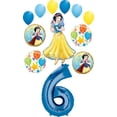 thumbnail image 1 of Snow White Party Supplies Princess 6th Birthday Balloon Bouquet Decorations, 1 of 7