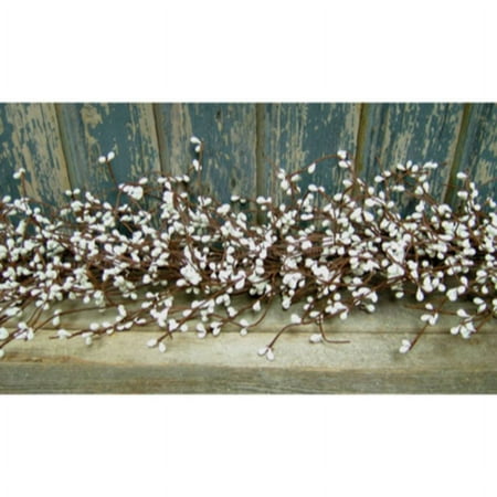 Snow White Pip Garland 4 ft.
