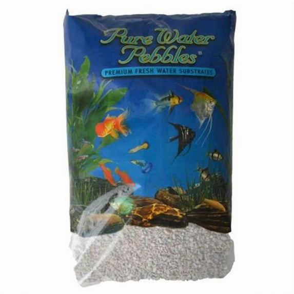 Snow White Pure Water Pebbles Aquarium Gravel - Premium Freshwater Substrate