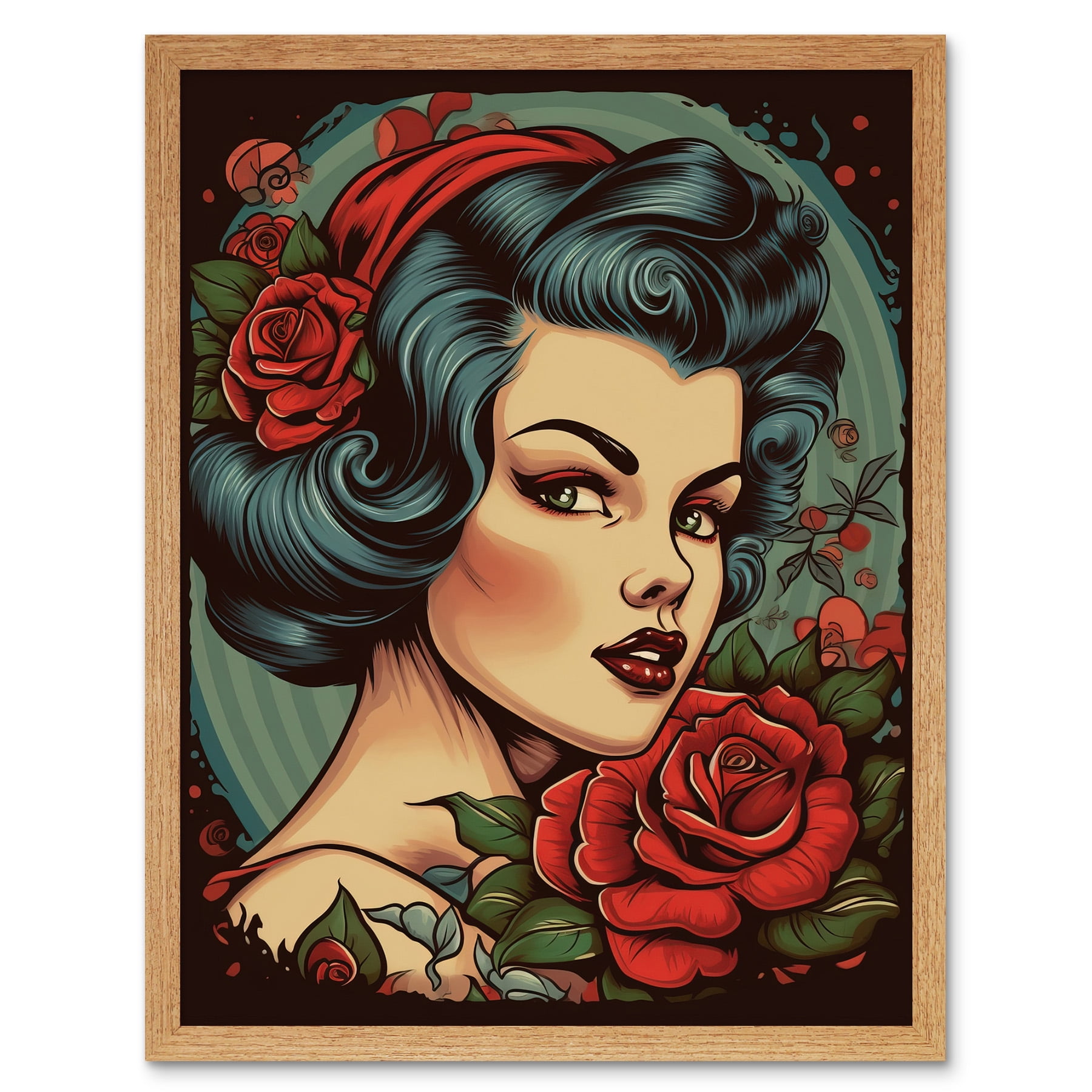 Snow-White-Roses-Pin-Up-