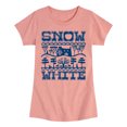 thumbnail image 1 of Snow White - Scandinavian - Toddler And Youth Girls Fitted Short Sleeve Tee, 1 of 4