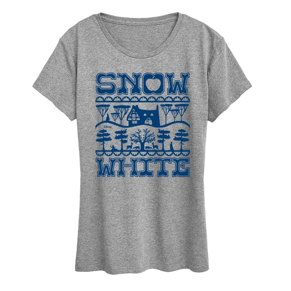 Snow White - Scandinavian Women's Short Sleeve Graphic T-Shirt