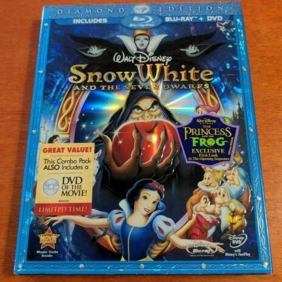 Disney Snow White and the Seven Dwarfs(DVD,2009,3-Disc Set) TESTED