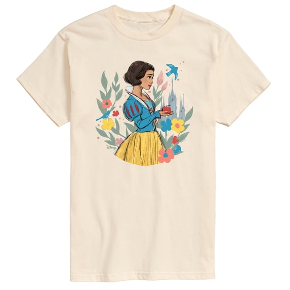 Snow White - Sketch - Men's Short Sleeve Graphic T-Shirt