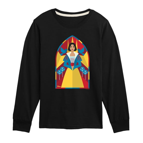 Snow White - Stained Glass - Toddler And Youth Long Sleeve Tee