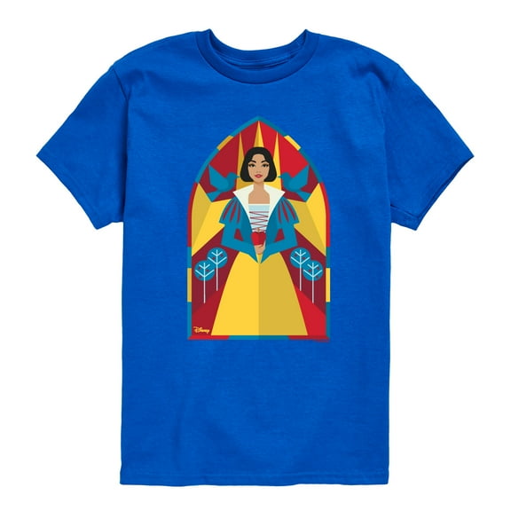 Snow White - Stained Glass - Toddler And Youth Short Sleeve Tee
