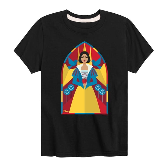 Snow White - Stained Glass - Toddler And Youth Short Sleeve Tee