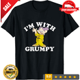 thumbnail image 1 of Snow White & The Seven Dwarfs Dopey I'm With Grumpy t shirt, NEW INSTOCK-TH78536, 1 of 2