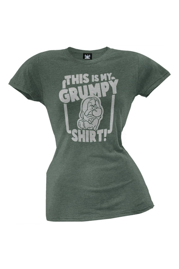 - This Is My Grumpy Shirt Juniors T-Shirt - Medium