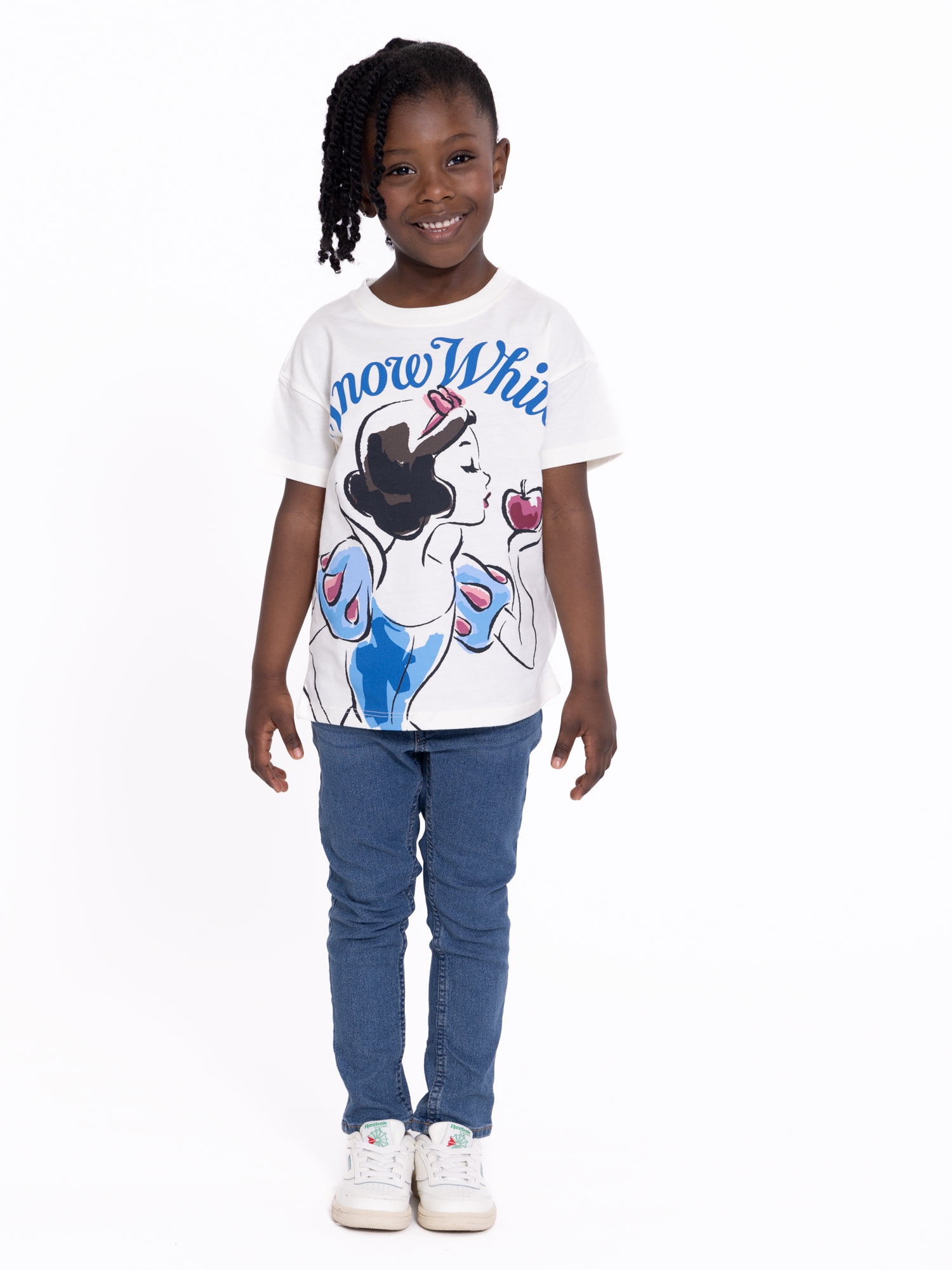 Kids Round Neck T-Shirt – Soft & Comfortable Everyday Wear (SNOWY WHITE) main image 0