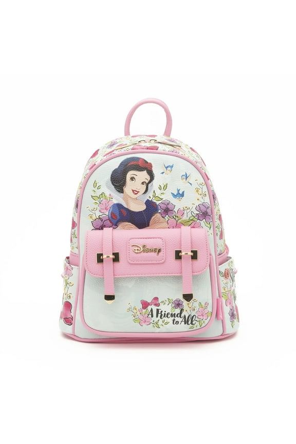 Snow White WondaPop 11" Vegan Leather Fashion Mini Backpack