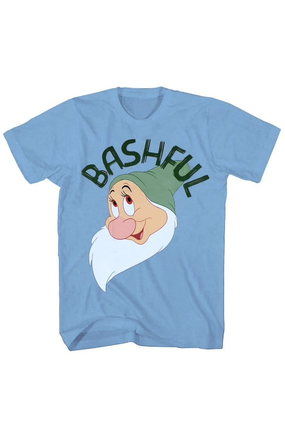 Snow White and Seven Dwarfs Bashful Face T-Shirt