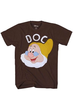 Snow White and Seven Dwarfs Doc Face T-Shirt